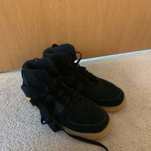 Suede Air Force ones